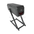 Outdoor BBQ grill charcoal grill with folding stand